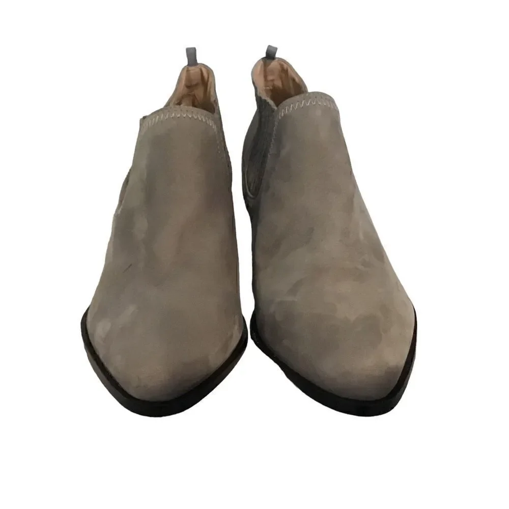 SCHULTZ Jacqueline Bootie Gray Suede